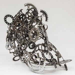 Eric_Lorenz_Double_Pieces de cycles,_acier